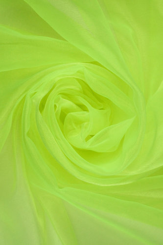 HLO 129 ORGANZA ŽLUTÁ NEON