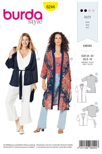 P44 6244 DÁMSKÉ KIMONO