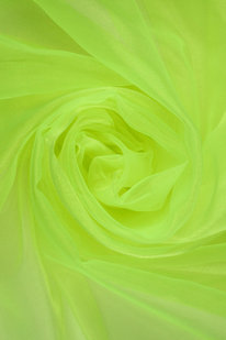 HLO 129 ORGANZA ŽLUTÁ NEON